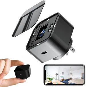 LIZVIE Phone Charger with Cam, USB-C with Motion Detection Night Vision APP Remote View 2.4G WiFi - Wide-Angle 170/SD Storage Loop for Home Indoor Safe. LIZVIE Phone Charger with Cam, USB-C with Motion Detection Night Vision APP Remote View 2.4G WiFi - Wide-Angle 170/SD Storage Loop for Home Indoor Safe.