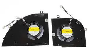 New Compatible CPU and GPU Cooling Fan for MSI Delta 15 A5EFK MS-15CK Series BS5405HS-U5N BS5405HS-U5P DC5V 1A Fan New Compatible CPU and GPU Cooling Fan for MSI Delta 15 A5EFK MS-15CK Series BS5405HS-U5N BS5405HS-U5P DC5V 1A Fan