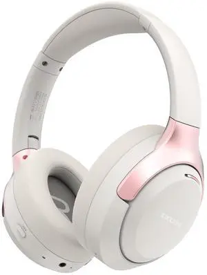 ILOCKZONE LC30Pro Hybrid Active Noise Cancelling Headphones, 100H Playtime Bluetooth Headphones, HiFi Audio Wireless Headphone with Foldable Design (Beige White), Gifts ILOCKZONE LC30Pro Hybrid Active Noise Cancelling Headphones, 100H Playtime Bluetooth Headphones, HiFi Audio Wireless Headphone with Foldable Design (Beige White), Gifts