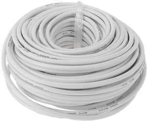 HEROFFIX Electrical Ground Wire Automotive Power Wire 98FT White TC 1 Pcs 18AWG 3 Conductor Fully Insulated& Soft Touch Jacket Universal HEROFFIX Electrical Ground Wire Automotive Power Wire 98FT White TC 1 Pcs 18AWG 3 Conductor Fully Insulated& Soft Touch Jacket Universal