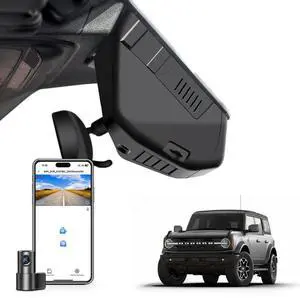 Mangoal 4K Front & 2K Rear 2 Channel HDR Dash Cam, Dual STARVIS 2 IMX678 IMX675, Fit for Ford Bronco 2021 2022 2023 2024 2026(Model A), 5GHz WiFi, GPS, Support 512GB Max(Additional Purchases) Mangoal 4K Front & 2K Rear 2 Channel HDR Dash Cam, Dual STARVIS 2 IMX678 IMX675, Fit for Ford Bronco 2021 2022 2023 2024 2026(Model A), 5GHz WiFi, GPS, Support 512GB Max(Additional Purchases)