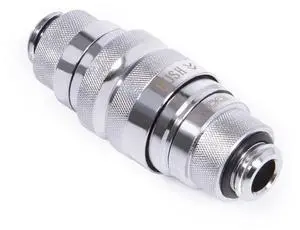 Alphacool Eiszapfen G1/4" M-M Quick Release Coupling Set, Chrome Alphacool Eiszapfen G1/4" M-M Quick Release Coupling Set, Chrome