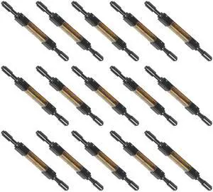 Duogalia 15-Pack Fiber Optic Quick Connector Mechanical Splice for 0.25mm Bare Fiber & 0.9mm Fiber Pigtail Duogalia 15-Pack Fiber Optic Quick Connector Mechanical Splice for 0.25mm Bare Fiber & 0.9mm Fiber Pigtail
