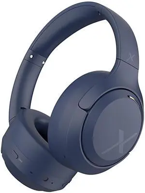Riwbox Hybrid Active Noise Cancelling Headphones, Wireless Over Ear Bluetooth Headset, 60H Playtime, High-Fidelity, Foldable, Comfort&Immersion for Work/Commuting (Blue) Riwbox Hybrid Active Noise Cancelling Headphones, Wireless Over Ear Bluetooth Headset, 60H Playtime, High-Fidelity, Foldable, Comfort&Immersion for Work/Commuting (Blue)