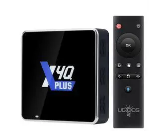 Ugoos X4Q Plus TV Box Android 11.0 S905X4 4GB RAM 64B ROM 2.4G/ 5G Dual WiFi BT 5.1 USB 3.0 Ethernet 1000M Supports AV1 H.265 4K HDR Ugoos X4Q Plus TV Box Android 11.0 S905X4 4GB RAM 64B ROM 2.4G/ 5G Dual WiFi BT 5.1 USB 3.0 Ethernet 1000M Supports AV1 H.265 4K HDR