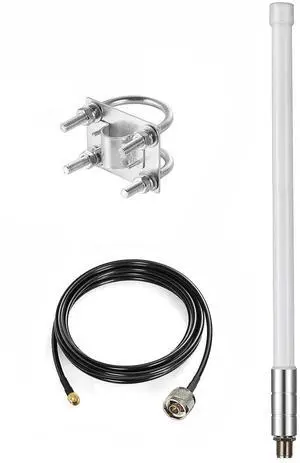 1090MHz 978MHz Dual Band ADS-B Antenna Flightaware Outdoor 5dBi Fiberglass Antenna with 10ft Extension SMA Cable, Increase Catching Distance and Number, Eifagur 1090MHz 978MHz Dual Band ADS-B Antenna Flightaware Outdoor 5dBi Fiberglass Antenna with 10ft Extension SMA Cable, Increase Catching Distance and Number, Eifagur