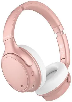 INFURTURE H1 Plus Doubly Fed Hybrid Active Noise Cancelling Headphones with EQ ModeWireless Over Ear Bluetooth Headphones with 4 Microphone, 90H Playtime,Lightweight for Home Travel Office(Pink) INFURTURE H1 Plus Doubly Fed Hybrid Active Noise Cancelling Headphones with EQ ModeWireless Over Ear Bluetooth Headphones with 4 Microphone, 90H Playtime,Lightweight for Home Travel Office(Pink)
