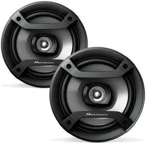 Pioneer F-Series TS-F1634R 6.5 2-Way Speakers (Pair) 200W Max, Balanced Sound + Smooth Treble, Great Stock Replacement, High-Efficiency Speaker Designed for OEM Power Pioneer F-Series TS-F1634R 6.5 2-Way Speakers (Pair) 200W Max, Balanced Sound + Smooth Treble, Great Stock Replacement, High-Efficiency Speaker Designed for OEM Power