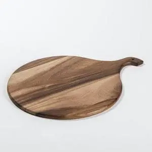 Kalmar Home Acacia Wood Cutting/ Charcuterie Board - Medium Round