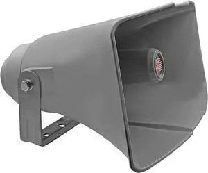 5 Core Indoor Outdoor 8" x 16" PA Horn Rectangular Speaker- 40 Watt Power Compact Loud Sound Driver Horns w/ 400Hz-5KHz Frequency; 8 Ohm Waterproof Weatherproof | Vehicle SIRENSUH-400 1Pc