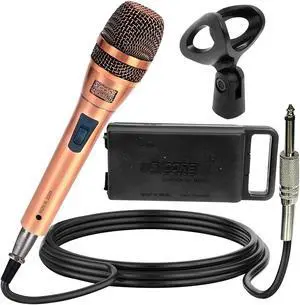 5 Core Microphone Pro Microfono Dynamic Mic XLR Audio Cardiod Vocal Karaoke ND-807 CoppereX