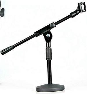 5Core Adjustable Desk Microphone Stand Boom Arm w/ NonSlip Mic Clip Twist Clutch MSSB