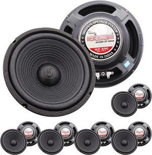 8 inch Subwoofer Replacement DJ Speaker Sub Woofer Loudspeaker Wide Range Loud 5 Core WF 8"-890 Ratings (1 Piece)