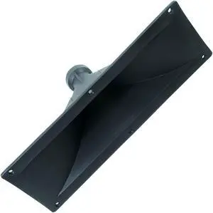 5 CORE 4x10 Rectangle Plastic Screw-On Horn For Assorted Speaker Cabinets 34mm Throat HISE 4X10 1PC