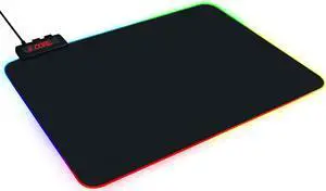 Products Mouse Pad Gaming Large Mousepad RGB LED Desk Mouse Mat Laptop PC Computer Notebook Glowing 12 Modes 5 Core MP 300