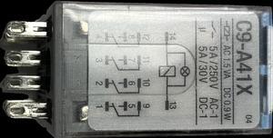 24V DC 4-POLE RELAY-5 AMPS 14 PIN