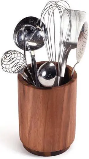 Kalmar Home Rotating Lazy Susan Utensil Holder - Medium