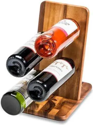 Kalmar Home Floating Wine Bottle Holder - 4 bottle
