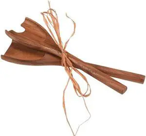 Kalmar Home Acacia Wood Salad Servers
