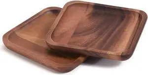 Kalmar Home Sets of 2 Small Square Plates