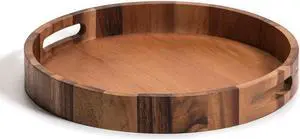 Kalmar Home Large Round Serving Tray - 15"