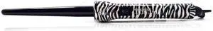 Proliss The Twister - 9mm-18mm Tourmaline-Infused Ceramic Pro Curling Wand - White Zebra