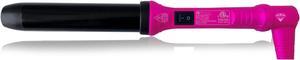 Proliss The Twister - 32mm Tourmaline-Infused Ceramic Pro Curling Wand w/ Cool Tip - Diamond Collection - Metallic Pink
