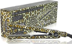 Proliss Turbo Silk 1" Tourmaline-Infused Ceramic Single Pass Flat Iron - Limited Edition - Giraffe