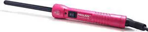 Proliss The Twister - 13mm Tourmaline-Infused Ceramic Pro Curling Wand - Pink