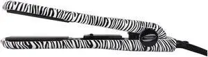 Proliss Infusion 1.25" Single Pass 100% Solid Ceramic Flat Iron - White Zebra