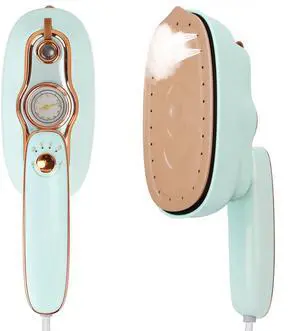 1200W Foldable Handheld Clothes Iron Steamer with Wet Dry Ironing Mode Portable Garment Steamer Travel Clothing Wrinkles Remover With Temperature Disp