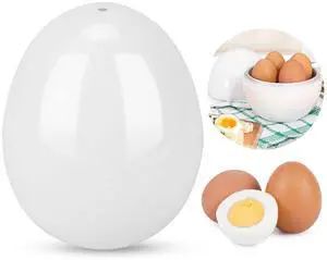 Microwave Egg Steamer Ball Shape 4 Eggs Soft Medium Hard Dishwasher Safe Boiler - White - One size Microwave Egg Steamer Ball Shape 4 Eggs Soft Medium Hard Dishwasher Safe Boiler - White - One size