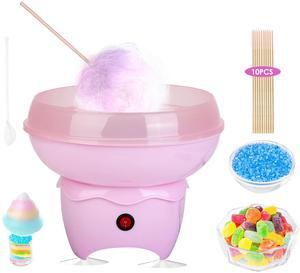Cotton Candy Maker Portable Electric Machine for Kids Birthday or Christmas Gift - Pink - One size