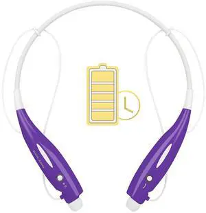 KOCASO Wireless Sports Hands-Free Headset Phone Tablet - Purple - One size