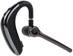 Wireless V5.0 ENC Earbuds 180° Rotating Fit Mic for Business Use - Black - One size