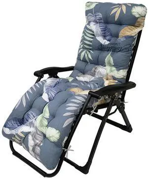 Fresh Fab Finds 67x22in Chaise Lounger Cushion Recliner Sofa Mat - Multi - One size