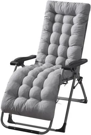 Fresh Fab Finds 66.92x22in Thickened Lounger Cushion Recliner Mat - Gray - One size