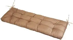 Fresh Fab Finds Bench Seat Cushion Waterproof 51x19in Non-Slip - Khaki - One size