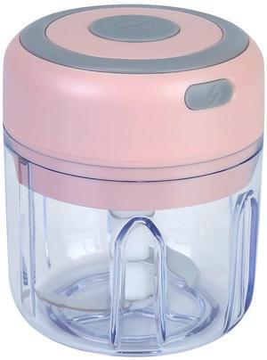 Fresh Fab Finds Cordless Garlic Chopper Rechargeable 8.45OZ Mini Food Processor - Pink - One size