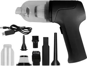 Fresh Fab Finds 2-in-1 Cordless Vacuum & Air Duster for Car Home Office - Black - One size Fresh Fab Finds 2-in-1 Cordless Vacuum & Air Duster for Car Home Office - Black - One size