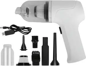Fresh Fab Finds 2-in-1 Cordless Vacuum & Air Duster for Car Home Office - White - One size Fresh Fab Finds 2-in-1 Cordless Vacuum & Air Duster for Car Home Office - White - One size