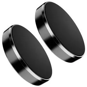 Fresh Fab Finds 2-Pack Magnetic Dashboard Phone Holders - Black - One size Fresh Fab Finds 2-Pack Magnetic Dashboard Phone Holders - Black - One size