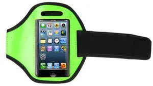 Fresh Fab Finds Adjustable Phone Armband for iPhone 5 & Under 4in - Green - One size