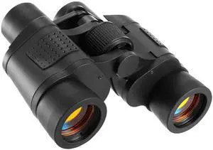 Fresh Fab Finds HD Binoculars w/ Low Light Vision & Strap Bag - Black - One size
