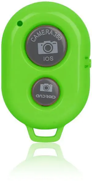 Fresh Fab Finds Wireless Shutter Remote Controller for Android/iOS - Green - One size