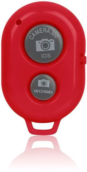 Fresh Fab Finds Wireless Shutter Remote Controller for Android/iOS - Red - One size