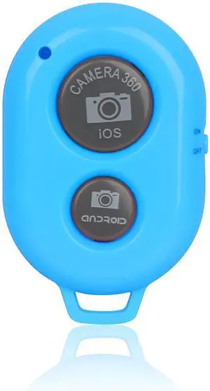 Fresh Fab Finds Wireless Shutter Remote Controller for Android/iOS - Blue - One size