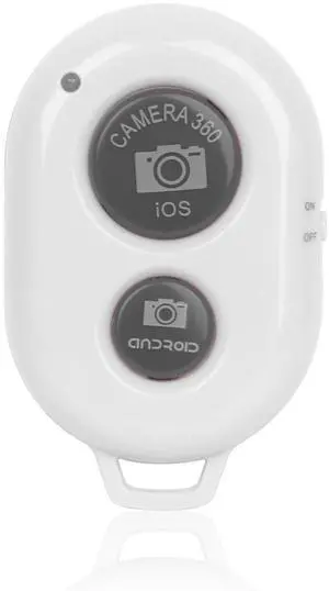 Fresh Fab Finds Wireless Shutter Remote Controller for Android/iOS - White - One size