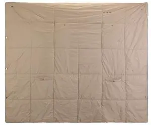 Fresh Fab Finds USB Heated Poncho Blanket 6 Zones 3 Temps - Camel