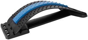 Fresh Fab Finds Back Stretching Device Multi-Level Lumbar Support - Black - One size
